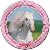Heart My Horse Dinner Plate 8.75" Birthday Party Supplies