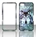 2D Snow Wolf Blackberry Z10, BB 10 Z 10 Case Cover Hard Phone Case Snap-on Cover Rubberized Touch Protector Cases