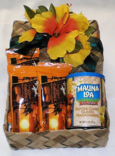Butter Candy Glazed Macadamia Nuts & Caramacs Gift Basket #2