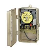 Intermatic T104P201 DPST Time Switch In Plastic Enclosure