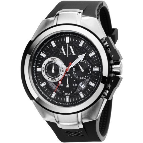 Armani Exchange Chronograph Black Dial Men Armani Exchange Chronograph Black Dial Men