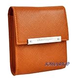 Salvatore Ferragamo Orange Lipstick Case 22-7789OR