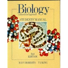 Biology - A Functional Approach Student's Manual 2nd edition: Students' Manual to 4r.e