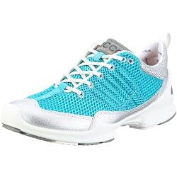 ECCO Women's Biom Train 1.2 Cross-Training Shoe,Silver Metallic/Capri Breeze,36 EU/5-5.5 M US