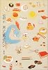 月と菓子パン