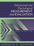 Educational and Psychological Measurement and Evaluation (8th Edition)