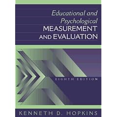 Education and Psychological Measurement and Evaluation