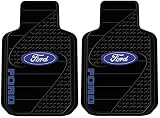 Ford Factory Logo Trim to Fit - 2 Pc Floor Mats Set