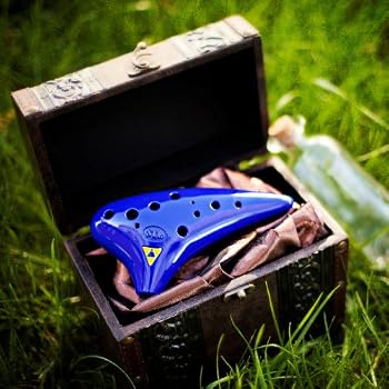Set A Shopping Price Drop Alert For 12 Hole Plastic Zelda Tenor Ocarina with Zelda Songbook