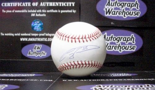 Carlos Zambrano Autographed/Hand Signed MLB Baseball