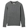 Boys' Cherokee&reg; Cable Crew Sweater - Grey