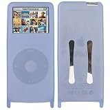 iPod Nano Skin Case (Blue) with Armband, Lanyard and Screen Protector
