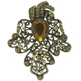 Oak Leaf With Acorn Pin Brooch