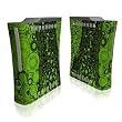 Flow Reverse Design Xbox 360 Front Panel Protector Skin Decal Sticker