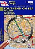Full Colour Street Map of Southend-on-sea: Rayleigh- Hadleigh- Rochford