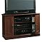 Sauder Planked Cherry Finish Corner TV/VCR Stand