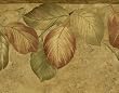 Bronze Botanical Wallpaper Border