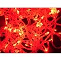 8m 80er LED Lichterkette 8 Programme mit Steuerbox, Rot