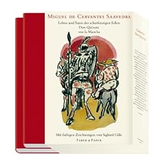 Leben und Taten des scharfsinnigen Edlen Don Quixote von la Mancha. 2 Bd: 2 Bde.