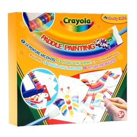 Crayola Paddle Painting