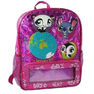 Littlest Pet Shop Pink Backpack by 