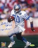 Billy Sims Autographed Detroit Lions 8x10 Photo "80-R.O.Y." TRISTAR COA
