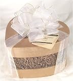 Ultimate's Low Carb and Sugarfree Almond English Toffee - 1 Lb Heart Mesh Box