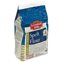 Arrowhead Mills Spelt Flour, Whole Grain, 2 Pound Bags (Pack of 4)