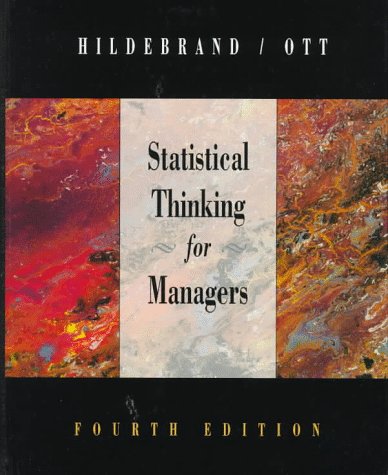 Statistical Thinking for Managers (Business Statistical)