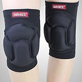 Fvstar Unisex Protective Sponge Knee Pads for Cycling Skiing Goalkeeper Soccer Football Volleyball Extreme Sports in Size of 17cm*25cm