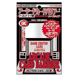 ゲームセンター専用 カードスリーブ アーケード カード バリアー 極厚 ハードタイプ 50枚入り