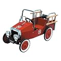 Great Gizmos Fire Engine Classic Pedal Car