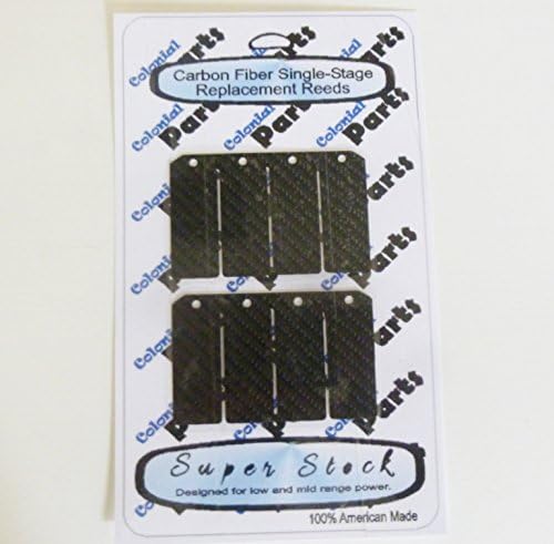 331223C Carbon Fiber Intake Reed Set Replacement Reeds for Honda CR500R CR-500r