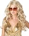 Women's Blonde Sexy Super Model Costume Wig