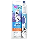 Oral-B Frozen Kids Electric Rechargeable Power Toothbrush Includes 2 Sensitive Clean Refills (for children 6+)"