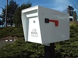 Pinnacle Plus Supreme Locking Mailbox - White