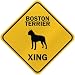 boston_terrier38boston terrier - ONLY BOSTON TERRIER XING CROSSING SIGN DOG