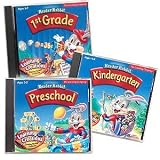 The Learning Company Reader Rabbit Educational 3 CD Variety Pack for Preschool, Kindergarten and 1st Grade
