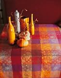 Garnier Thiebaut - 10785 - Mille Couleurs Feu Nappe 180 X 300 cm