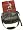 Graduate Men's Satchel - Distresses Black