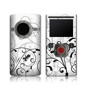 51TXaLsHoxL. SL500 AA280  W&B Fleur Design Protective Skin Decal Sticker for Flip ULTRA HD (2nd Generation) Digital Camcorder
