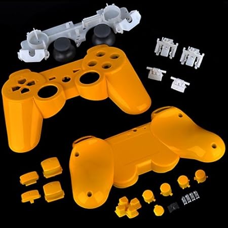 PS3 Polished Yellow Replacement Controller Shell