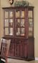 Coaster Newhouse Buffet and Hutch China Cabinet in Cherry Finish
