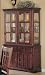 Coaster Newhouse Buffet and Hutch China Cabinet in Cherry Finish