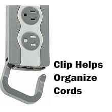 Coleman Cable 046408806 6-Outlet Computer Surge Protector with 4-Feet Cord