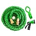 GreenThumbing 50ft Strongest Expandable Hose, Heavy Duty Double Latex Layers, Flexible, Brass Fittings, Expanding Garden Water Hose, Includes 8-Pattern Spray Nozzle & Hanger