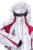 Peak Mountain - Ensemble de ski fille 10/16 ans GAGYSS/NH-Blanc/framboise-16 ans