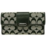 「本物保証 COACH  コーチ 長財布 ペネロピ シグネチャー F42181SBWBK [並行輸入品]」の画像