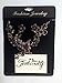 Femicuty Fashion Womens Retro Purple Butterflies Elegant Style Necklace Earring Sets