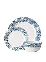 Premier Housewares Vajilla 12 Piezas Azul